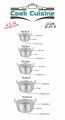 Cook Cuisine Apple shape Cooking pot 1 to 10 Sizes trophy heavy weight fine quality casserole. 