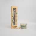 Mustawak Miswak Tooth Brush + 50gm Miswak Powder + 4 Replaceable Heads. 