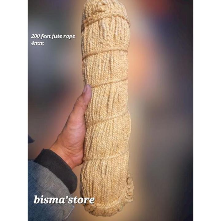 jute rope 200 feet 4mm for crafting use