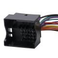 Car AUX Adapter Cable Bluetooth +MIC for Peugeot 307 308 407 RD4. 