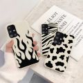 For Samsung Galaxy A51 4G Case Silicone Back Cover Phone Fundas For Samsung A 51 A 5 1 Flower Protective Coque Shell Bumper 6.5". 