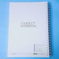 1 Subject Student Notebook with Numbered Pages. 