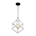 New Square Cube Hanging Light , Ceiling Light , Ceiling Lamp, Pendant Lamp, Pendant Light For Home, Office, TV Lounge, Bed Room, Led Light, Led Bulb, Filament Bulb (BULB NOT INCLUDED). 