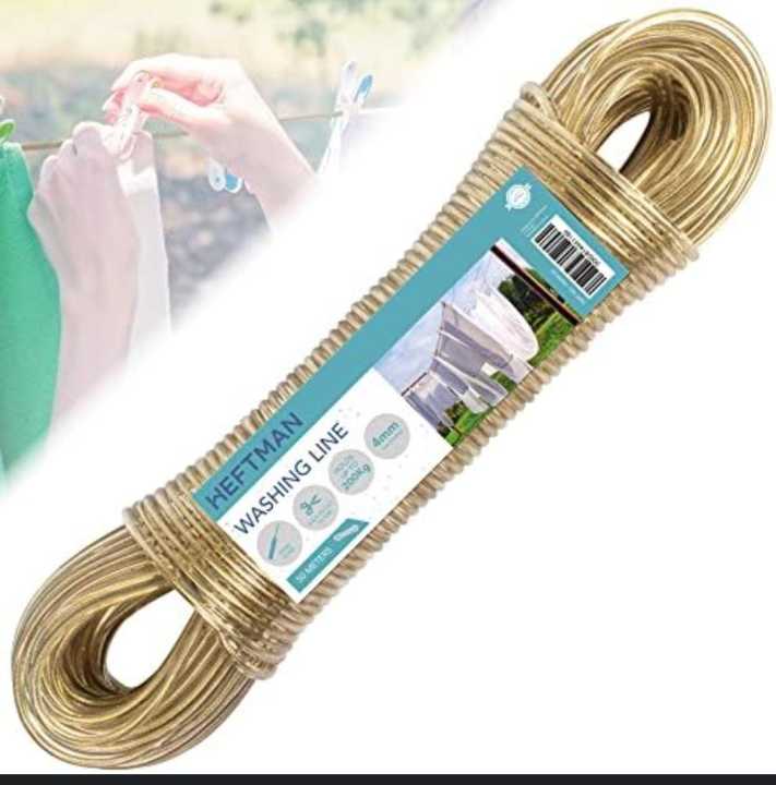 Wet clothes hanging rope cloth laundry rope pvc coated metal steel ...
