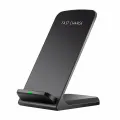 Fast Wireless Charger Charging Pad for Samsung Galaxy Note 8 S8 S8 Plus S7 S7 Edge Note 5 S6 Edge Plus, Standard Charge for Apple iPhone X / 8 / 8 Plus(Black). 