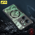 Nanu For Tecno Spark 20 20C BG6 BG7 Infinix X6225 [Camouflage Beatles] Compatible with Magsafe Phone Case Shockproof Slim Soft Cover Transparent Back Protection Casing. 