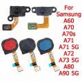 Fingerprint Sensor Flex Cable Touch Menu Finger Print Scanner For Samsung Galaxy A70 A70s A71 A72 A73 A80 A90 5G A60 Home Button. 
