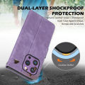 icasecover for Infinix Hot 40i /Hot 40 / Hot 40 Pro Retro PU Leather Cards Slot Wallet Flip Case Clasp Stand Holder Casing with Lanyard. 