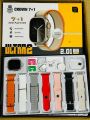 Crown 7 in 1 Ultra 2 Smart Watch | Blutooth Calling | 2.01 Inch Display | T800 Ultra G9 Ultra Pro X8 X9 Ultra Z79 Max Ultra Y10. 