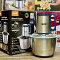 RAF Electric Meat & Vegetable Chopper Grinder – 3L Stainless Steel Bowl, 4 Blades, 3 Speed Control, Multi-Function Qeema Machine & Food Processor. 
