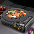 Smokeless Kitchen Grill/Kitchen + Home Stove Top Smokeless Grill Indoor BBQ, Stainless Steel with Double Coated Non Stick Surface. 