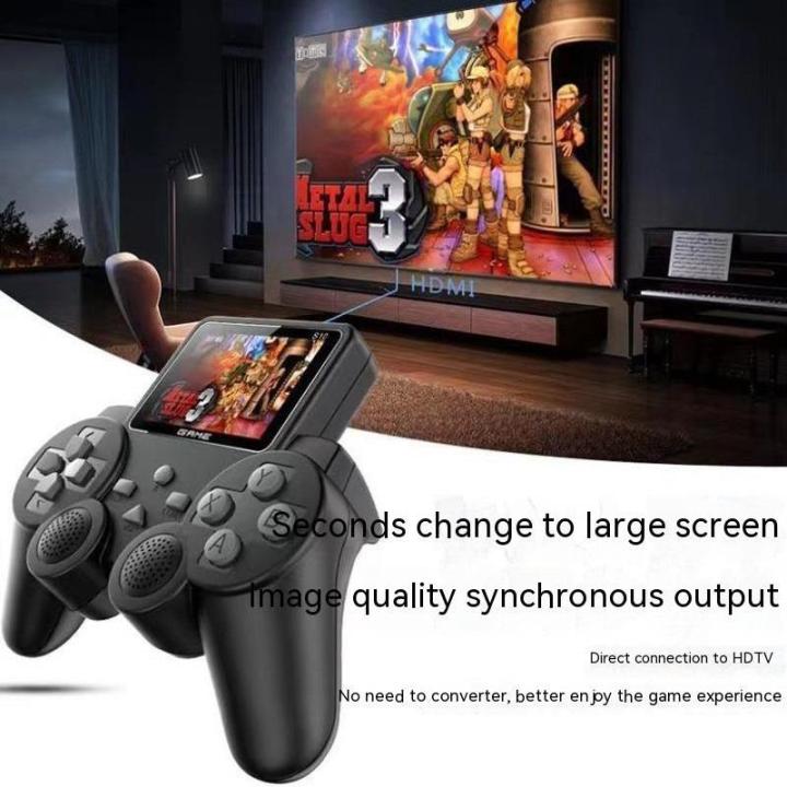S10 Controller Game Pad Digital Game Player: S10 Mini Portable Retro Video Handheld Game Console 2.4-Inch Built-in 520 Games AV Output Video Two Player Controller Kids Gift