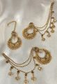 Letast Jewellery Collection Golden Earrings For Women Hanging Dangle Circle Ear ring for Girls007. 