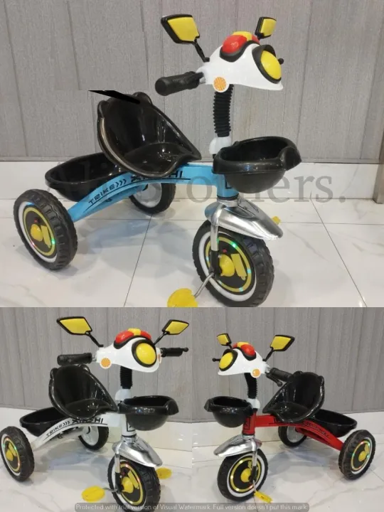 klashi%20Baby%20Tricycle%20With%20Front%20Rainbow%20Lights,%20Music%20,%20Back%20&%20Front%20Basket%20Also%20Light%20install%20In%203%20Tires%20&%20In%20Handle%20-%20Image%202