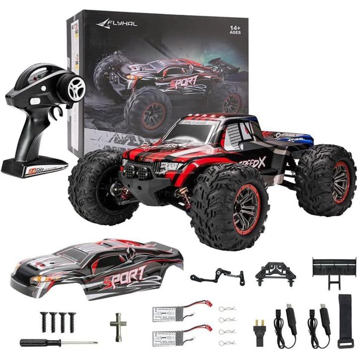 FLYHAL X04 PRO RC Car 1/10 52km/h High Speed Drift Vehicle 32MPH Scale 4WD Off-Road Remote Control Auto For Boys Kids Gift Toys