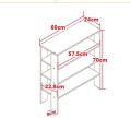 Shoe Rack, Four layers Creative Shoe Rack, Home Living Room Bedroom Storage Shoe Rack. 