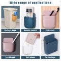 Multi function Wall-Mounted Mobile Phone Plug Holder U Shape Mobile Holder. 