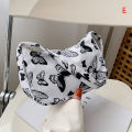 (New)Animal Pattern Print Nylon houlder Underarm Bag Laudiemall Pure Handbag Caual Women Bag Gift. 