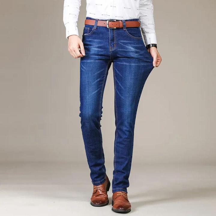 Men Classic Jeans Pant for Boys Slim Fit Casual Wear High Quality