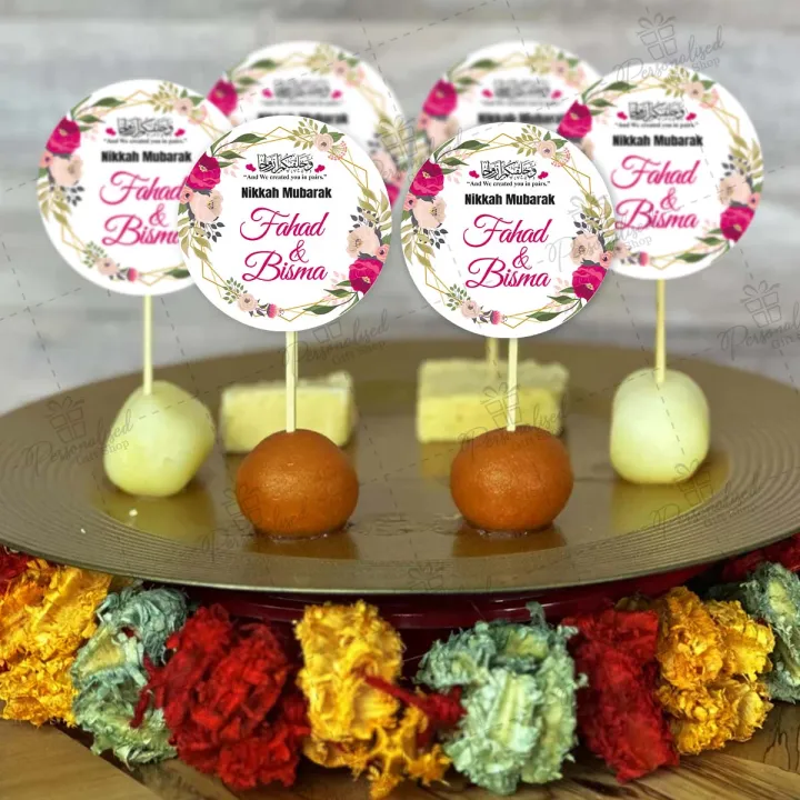 Pack%20of%2012%20PERSONALISED%20Nikkah%20Mubarak%20Mithai%20Cupcake%20Toppers%202.5%20inches,%20Best%20for%20Engagement%20&%20Wedding%20Party%20Celebration%20Topper%20with%20ANY%20NAME%20-%20Image%203