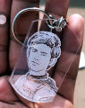 Transparent Customized Keychains - Print Your Own Image Text on Acrylic Keychain. 