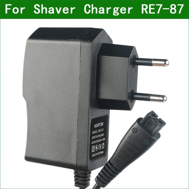 4.8V 1.25A EU Wall Plug AC Power Adapter Charger for Panasonic Electric Shaver ES8259 ES8801 ES8807 ES-ST2N ES-ST6N ES-ST6P