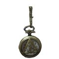Wholesale Vintage Flip Bronze Large Pocket Watch Classic Retro Harry Potter Deathly Hallows Student Gift Watch. 