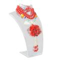 Mannequin Necklace Jewelry Pendant Display Stand Holder Neck Model Show Shelf. 