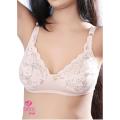 Black Marvel - Non Padded Wirefree Stretchable Bra With Lacy Cups Best Quality Non-Wired Bras For Girls Ladies Best Non-Wired Bras - Bra for Girls. 