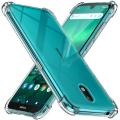 For Nokia 1.3 Back Cover Shockproof Transparent Soft TPU Silicone Protector Phone Case with Shock Absorption Bumper Corners. 