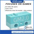 5pcs Kailh GM2.0 micro switch 20M life gaming mouse Micro Switch 3 Pin blue used on computer mice left right button. 