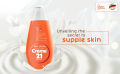 Creme 21 Germany Moisturizing Lotion Smooth 250ml for Ultimate Dry Skin with Vitamin E & B5 For Hands, Face & Body, Women & Men,. 