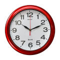 Hitco Round Simple Wall Clock - Wall Clock For Home and Office - Step Movement High Quality Watch - Wall Clocks for Bedroom / Living Room / Decor - Clock Wall Stylish. 