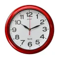 Hitco Round Simple Wall Clock - Wall Clock For Home and Office - Step Movement High Quality Watch - Wall Clocks for Bedroom / Living Room / Decor - Clock Wall Stylish. 