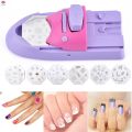 Pro Nail Art DIY Pattern Printing Manicure Machine is a tool used for creating intricate nail art designs features a metal stamp stamper and nail tools for color drawing and polish application nail printer tool allows you to stamp patterns. 