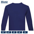 Hinz Youth Essential Round Neck Unisex Top (Full Sleeves) Combed Cotton Interlock. 