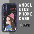 DEL for Honor 9X Pro / Huawei Y9S Back Cover Cute Girl Phone Case Soft Rubber Camera Protection Design Mobile Cover. 