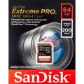 SanDisk Extreme PRO 64GB - 200 MB/s - SDXC / UHS-I / U3 / V30 - Memory Card. 