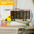 Kids Hot Wheels Car Organizer Shelf   Cars | Car Lovers | Storage | Toys | Kid Play |  Truck Sports | Child Room Decoration | Car Decor | Boy Room Decoration Truck Storage for Cars | Sports Car | Diecast Car and Toys. 