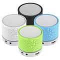 Mini Portable Bluetooth & Rechargeable Speaker with Light + SD Card + FM Radio + USB Supported Multi Color. 