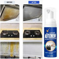 Kitchen Foam Cleaner All Round Kitchen Cleaning Foam Heavy Oil Stain Cleaner All Purpose Deep Cleaning Spray. 