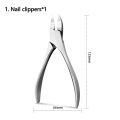 Nail Clipper for Ingrown or Thick Nails, Ingrown Toenail Clippers Professional Nail Cutter for Paronychia Podiatry Suitable for Men Women and Seniors. 