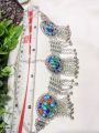 Premium Quality Matha Patti Afghan Tribal Style Head Jewelry – Multicolor Stones – Golden & Silver Options - Traditional Jewelry. 