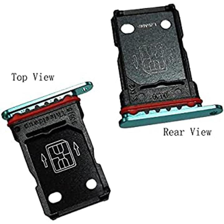 OnePlus 8 Dual SIM Tray Sim Jacket Sim Slot Sim Door For OnePlus 8 - Green