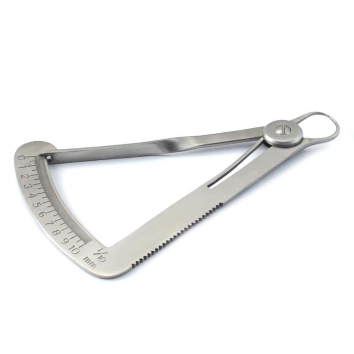 Export Quality Stainless Steel Dental Iwanson Crown Gauge Thickness Measuring Lab Instruments
