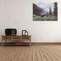 The Old Tree 16'' x 20'' Modern HD Bear Fores Animals Canvas Art Oil Painting Wall Home Decor. 