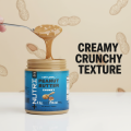 NUTRIPAK Natural Peanut Butter Chunky | High Protein | No Sugar | 1kg Jar. 