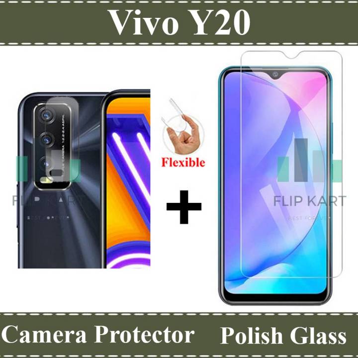 Vivo Y20 Glass Protector Tempered Glass Screen Protection Polish