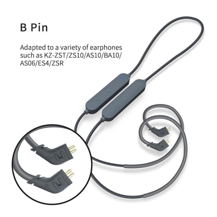 Upgraded HD KZ Waterproof Aptx Bluetooth Module Plus Detachable Cable