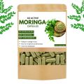 100 Moringa Oleifera Leaf Extract Pills | Best Weight Loss Solution | 100% Pure & Organic | Superfood Moringa Powder Capsules | Go Active. 
